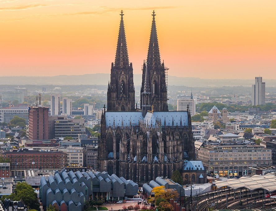 Point de repère de la ville - Cathédrale de Cologne